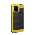 Buy Metal Waterproof Phone Case, with Built in Screen Protector, FullBody Protective Shockproof Heavy Duty Rugged Defender Cover - TIVON at Caseles-iPhone 16 Pro Max, Tivon-Black